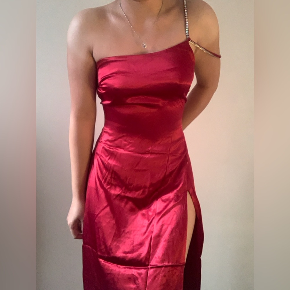 FOR LOVE & LEMONS ELORA MIDI DRESS NWT - Picture 6 of 10